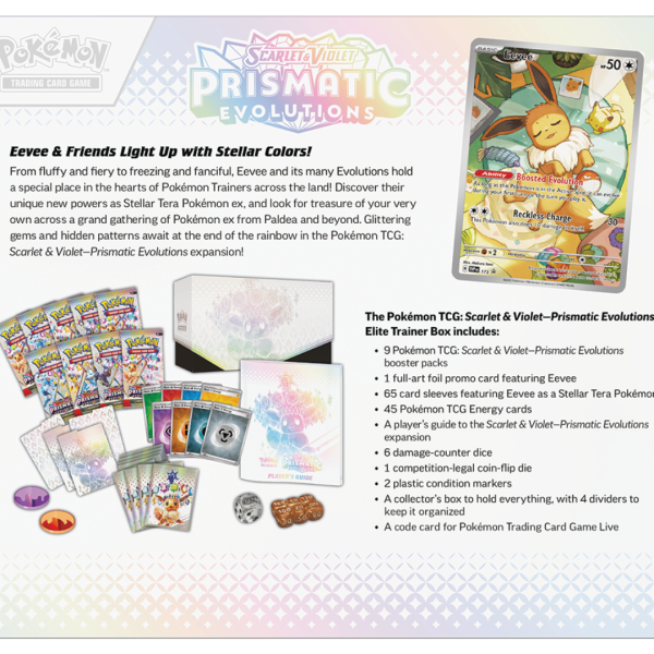 Prismatic Evolutions - Elite Trainer Box - Afbeelding 2