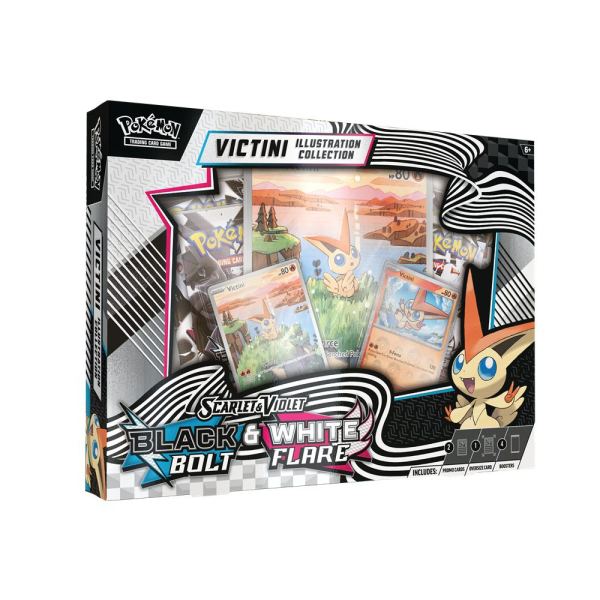 Black Bolt White Flare Victini Illustration Collection voorkant