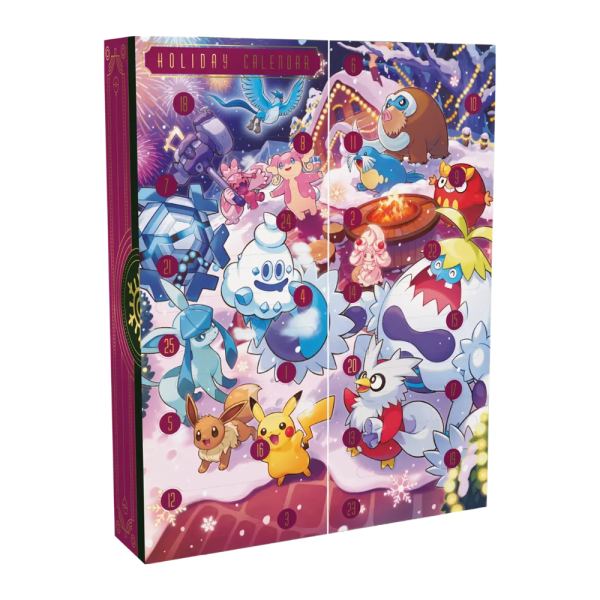 Pokémon holiday calendar 2025 advent calender