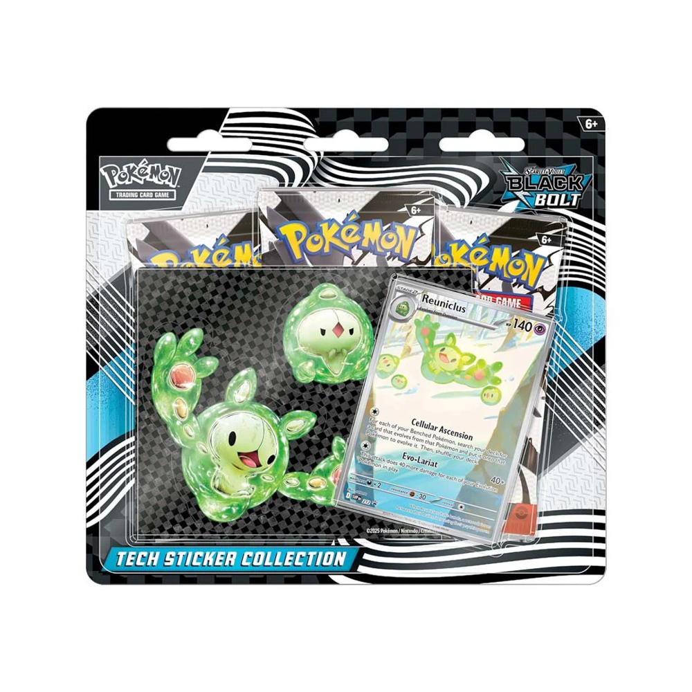 Black Bolt – Tech Sticker Collection