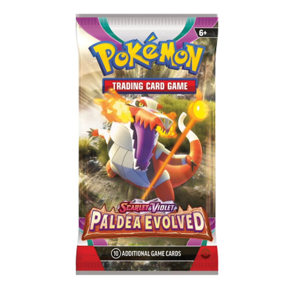 Paldea evolved booster pack