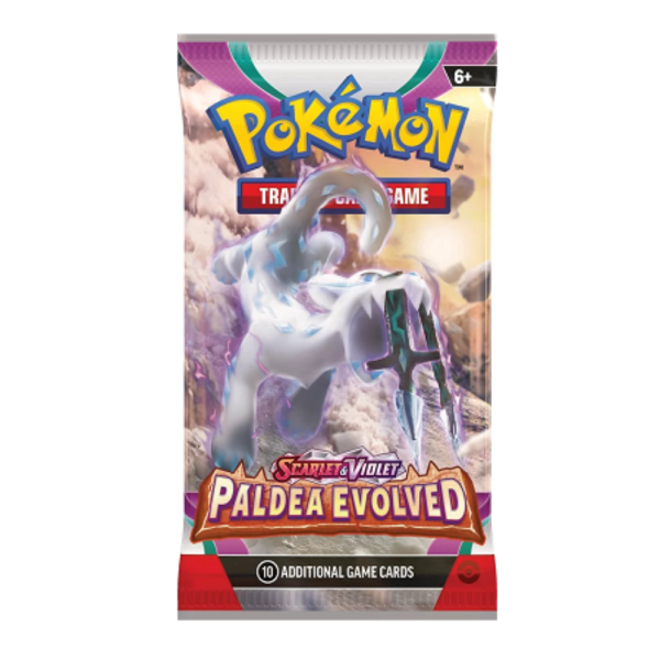 Paldea evolved Booster Pack voorkant