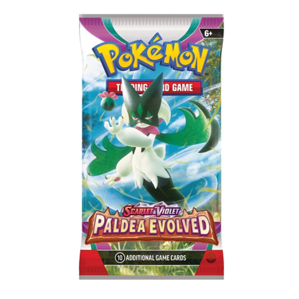 Paldea evolved booster pack